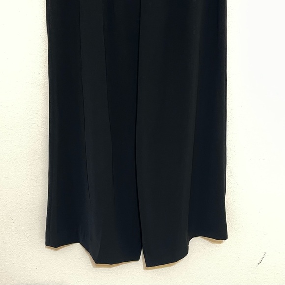 St. John Wide Leg Twill Trouser size Large - Picture 7 of 14